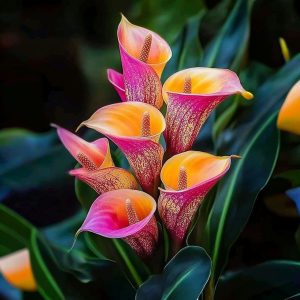 Калла Оникс купить по цене от 450р. в интернет-магазине «Посадика» с доставкой почтой в в Новоуральске и по всей России – [изображение №1].